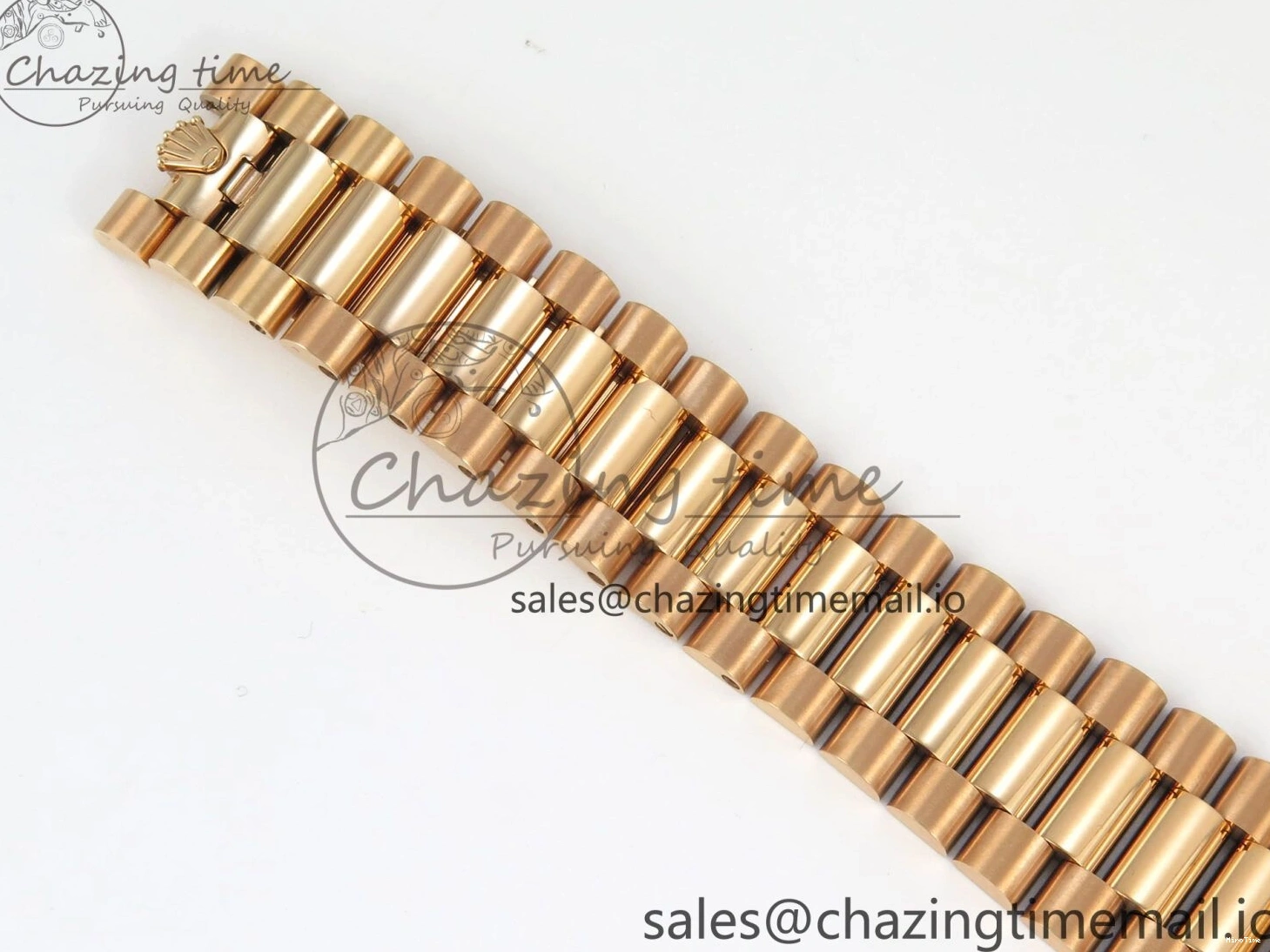 MiroTime 0113 Day Date 40 RG 228235 THBF 1:1 Best Edition RG Marker Dial on President Bracelet VR3255 V3 (Gain Weight) Seasonal 260